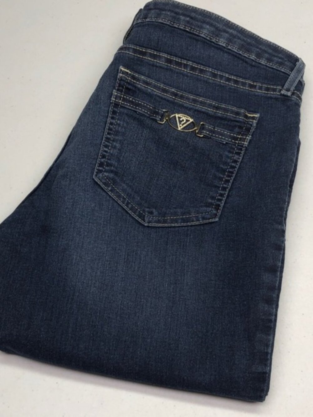 GUESS LOS ANGELES GRACE FIT LOW RISE STRAIGHT JEANS 29x32 ⭐️